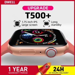 【🔥 LATEST】T500+ Plus Smart Watch Series 6 Full Touch Screen Hiwatch Bluetooth Call 44MM 1.75inch jam tangan Music Fitness Heart Rate Watch T500 Plus Smart Watch Sport Tracker Heart Rate Monitoring