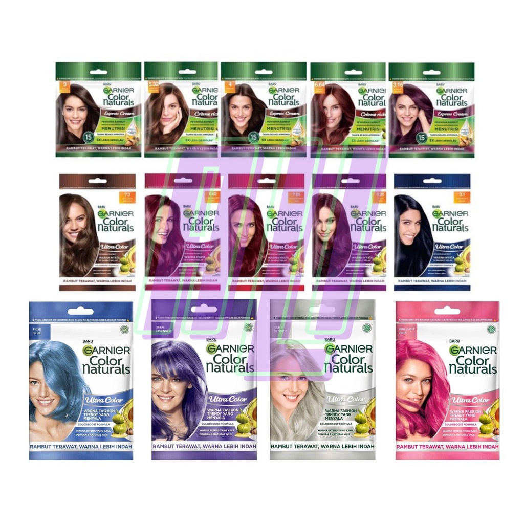 Garnier Color Naturals Ultra Color Hair Dye Colour 20G/30G [TELUS AIR