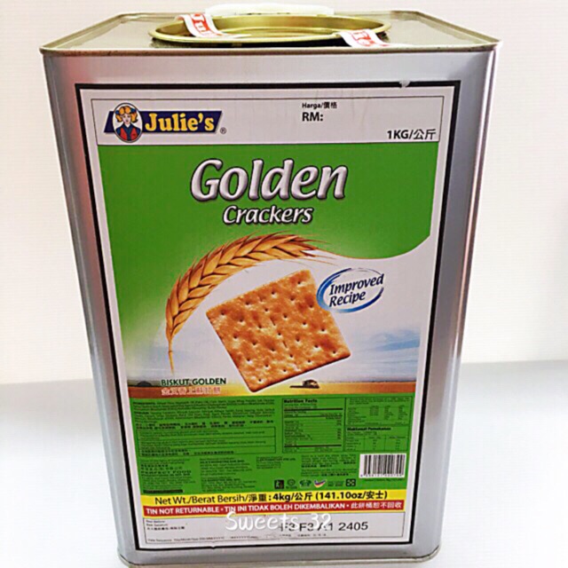 Julies Golden Crackers 4kg/tin | Shopee Malaysia