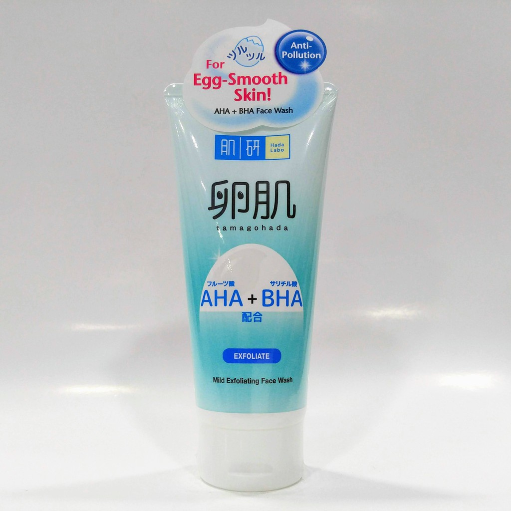 hada labo exfoliate aha bha