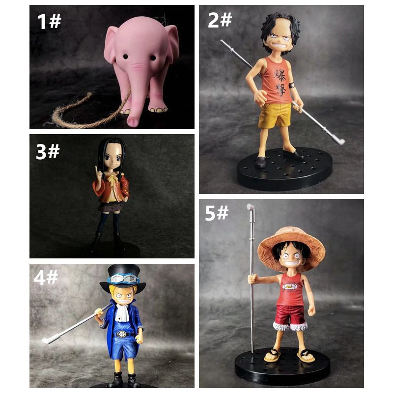 One Piece Dx The Grandline Children Vol 2 Luffy Boa Hancock Pvc Action Figures Shopee Malaysia