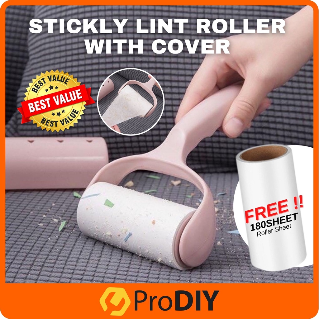 Sticky Lint Roller Hair Remover Pet Hair Dust Remover Clothes Lint