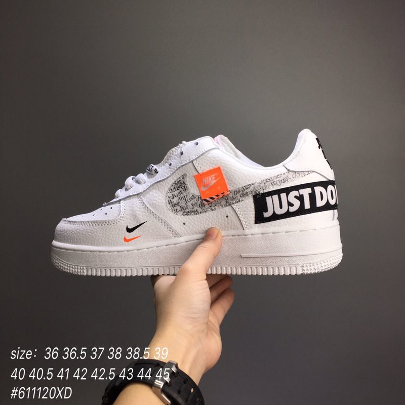 nike air force 1 trainers in white and blue