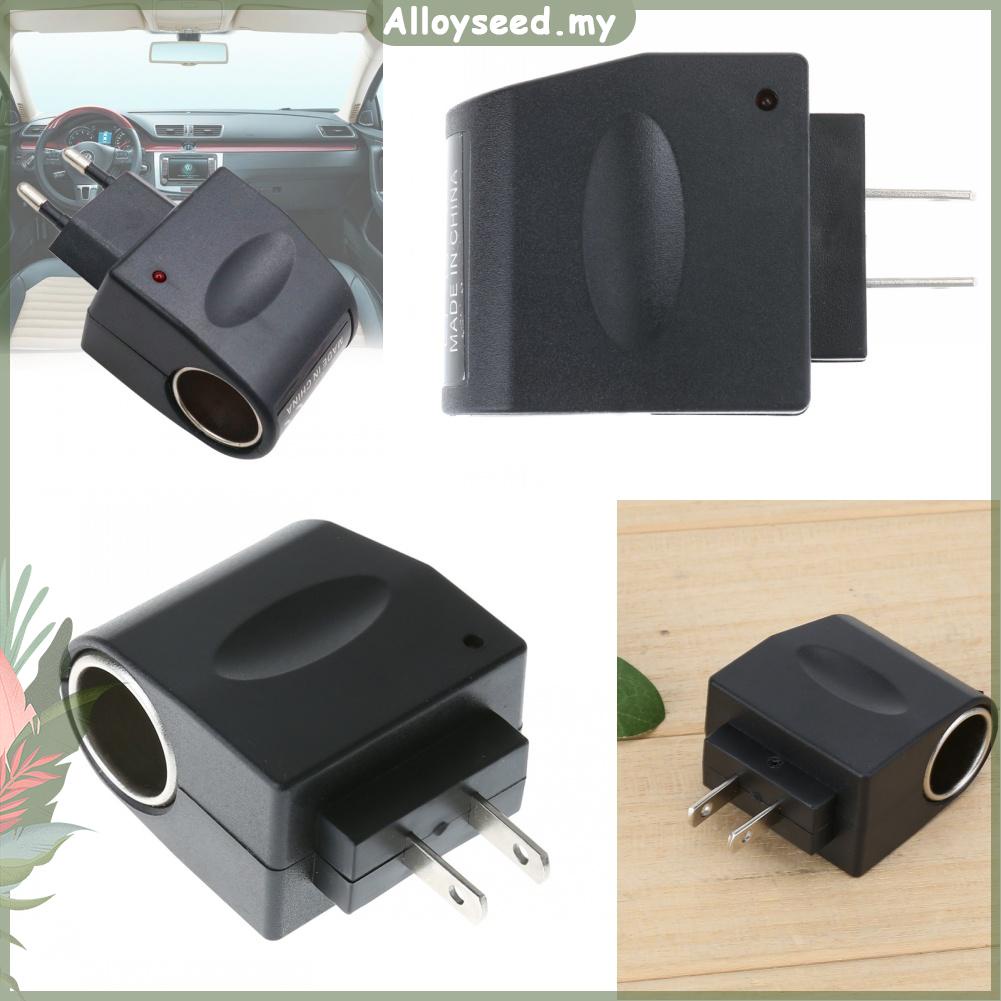 al 220V AC to 12V DC Car Lighter Wall Socket Plug Adapter Converter
