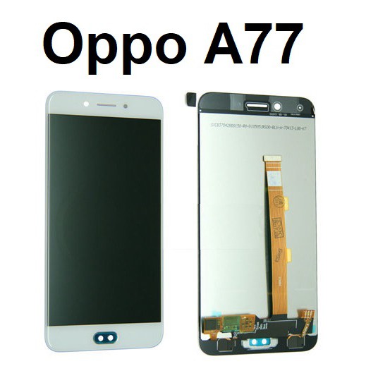 shuyajiasi LCD Screen and Digitizer Full Assembly for Oppo A77 Accessory for Replacement Color : White 