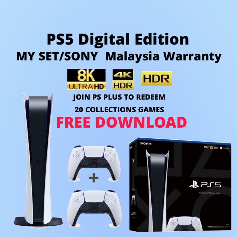 Sony Playstation 5 Ps5 Console Standard Edition Malaysia