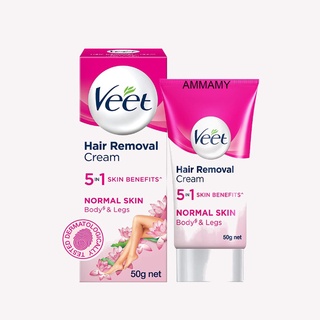 VEET Silk & Fresh Hair Removal Cream  15/25/30/50/60gm  Krim Pembuangan Rambut