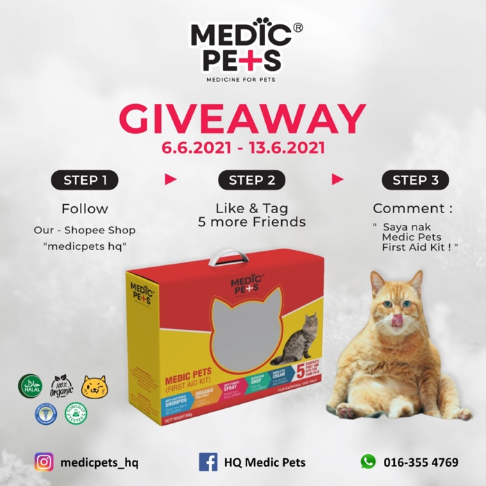 MEDIC PETS HQ (OFFICIAL), Online Shop  Shopee Malaysia