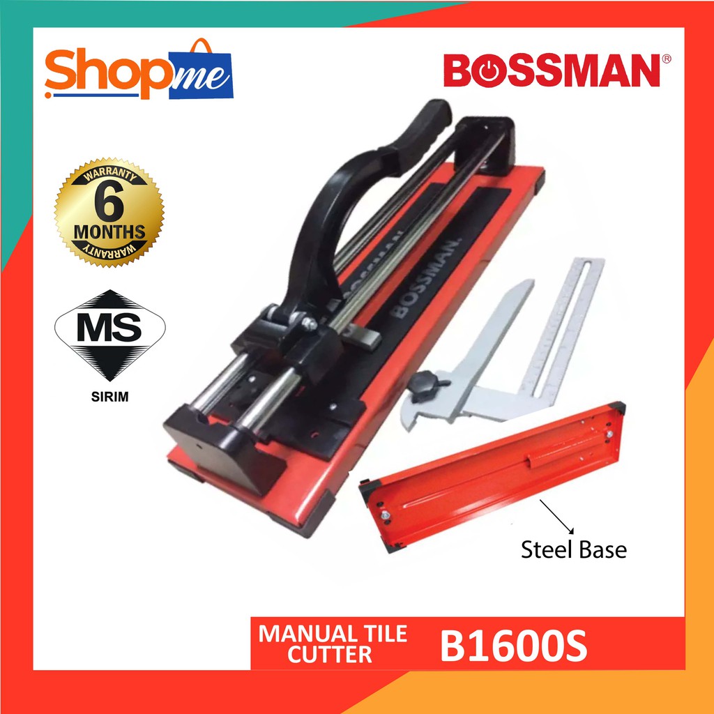 BOSSMAN MANUAL TILE CUTTER B1600S (600MM) Shopee Malaysia