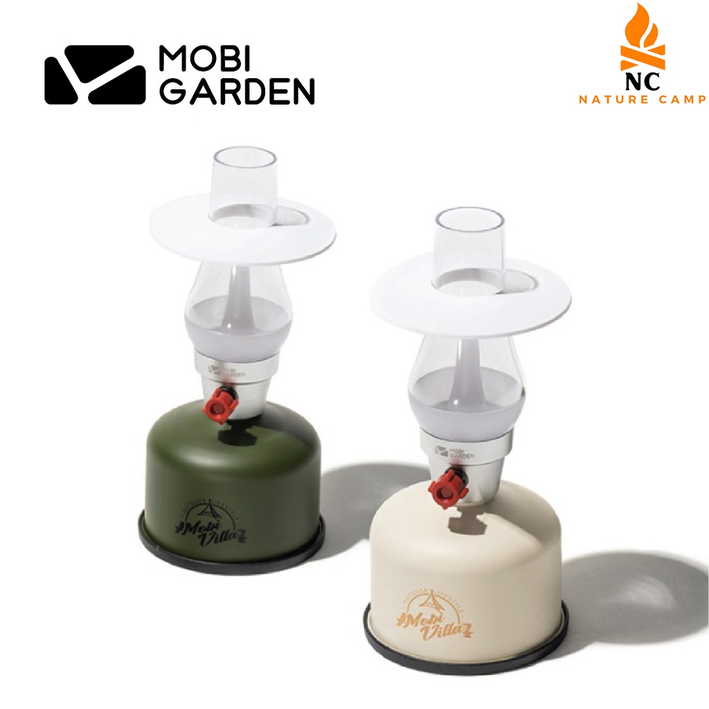 Mobi Garden Retro Camping Lantern Rechargeable Outdoor Camping Lamp Portable Light Nature Camp