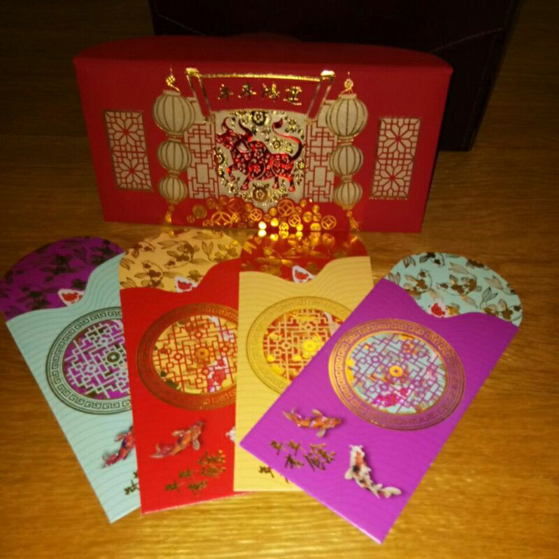 Berjaya Times Square Kuala Lumpur Angpao Packet 2021 Ox Year Collectible (Complete Set)