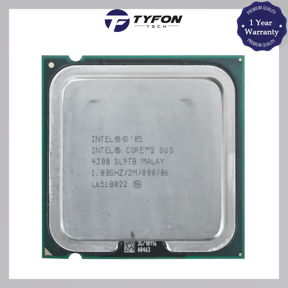 Intel Core 2 Duo 4300 Desktop Processor (2M Cache, up to 1.80GHz ...