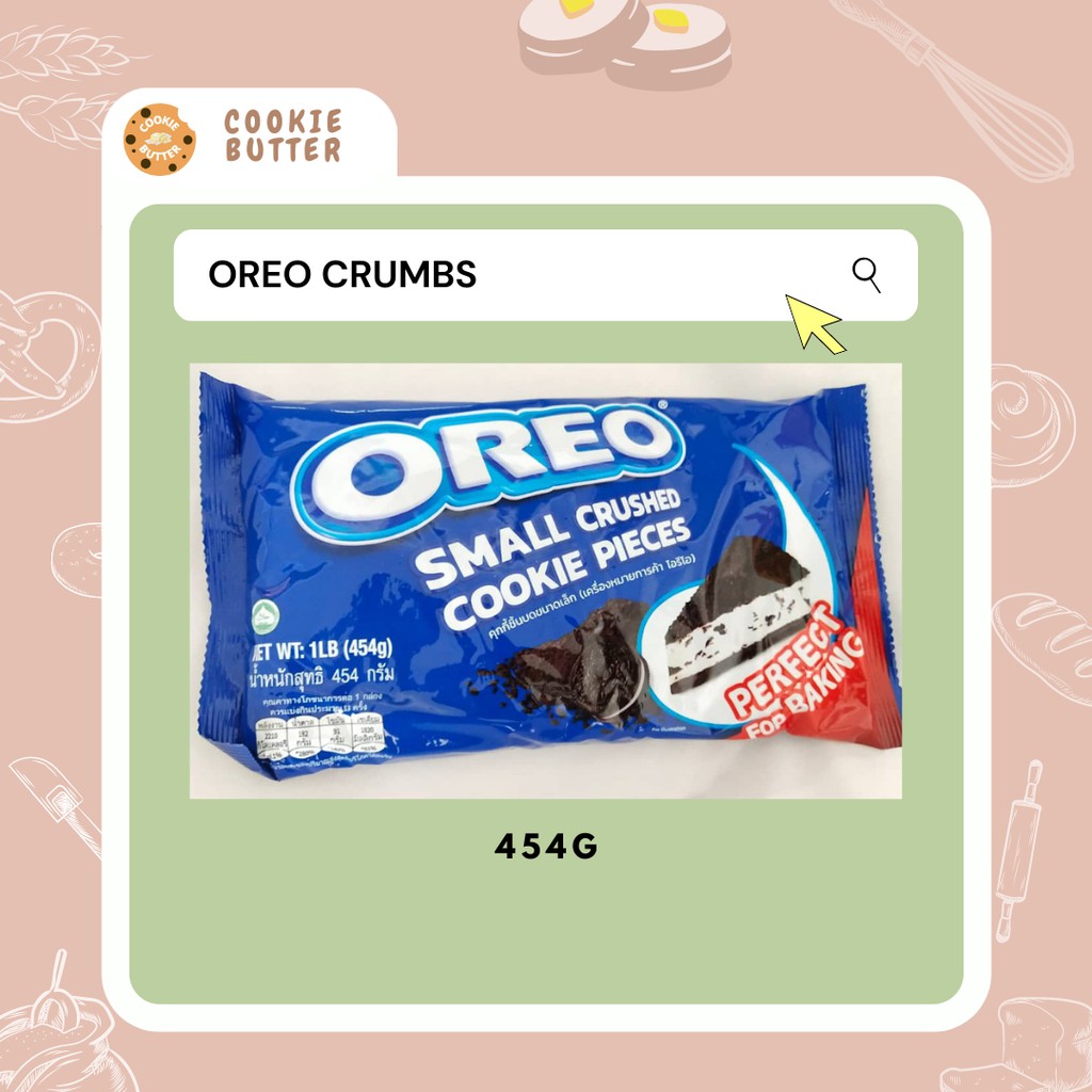 Oreo Crumb Small Crushed Cookie Pieces 454g | Shopee Malaysia