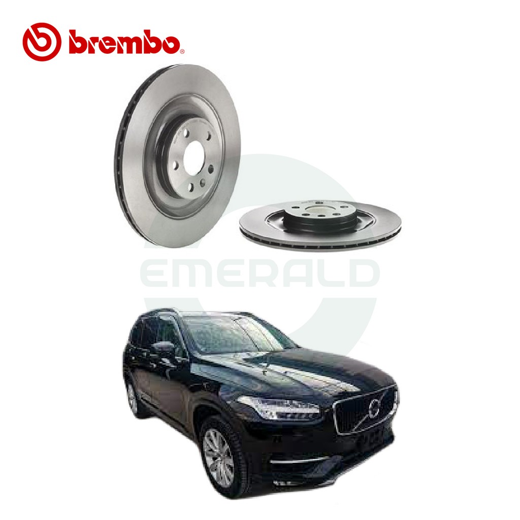 BREMBO Rear Brake Discs (2pcs) Volvo XC90 II (340mm) Shopee Malaysia