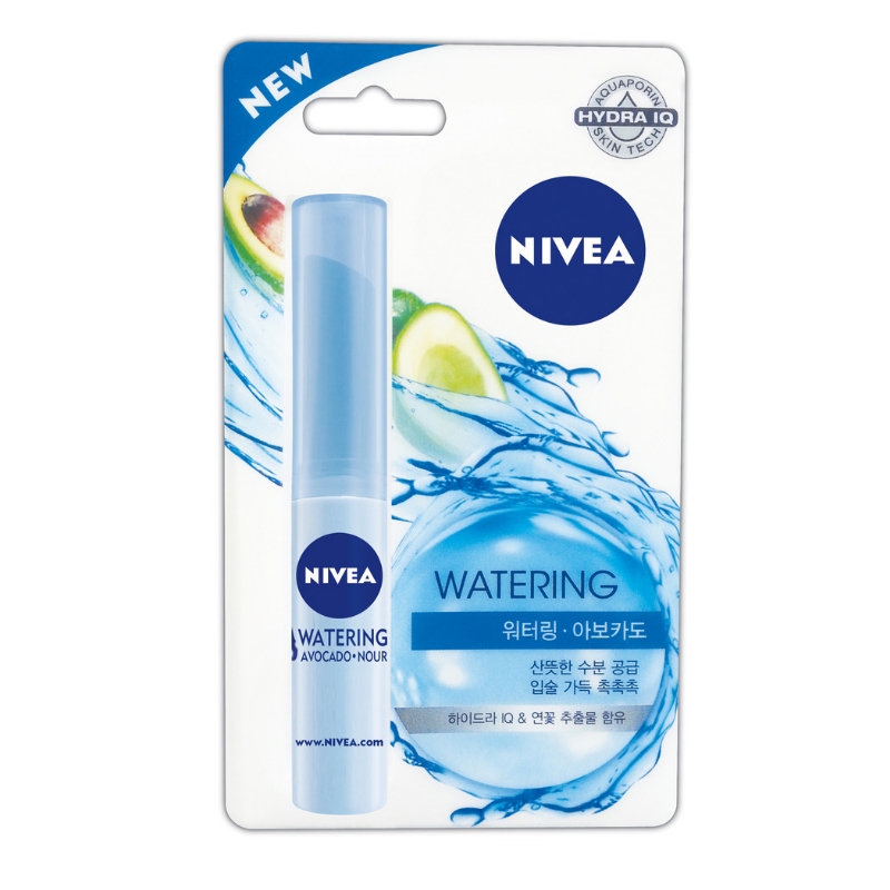 NIVEA Lip Care Watering Lip Avocado 2.4g