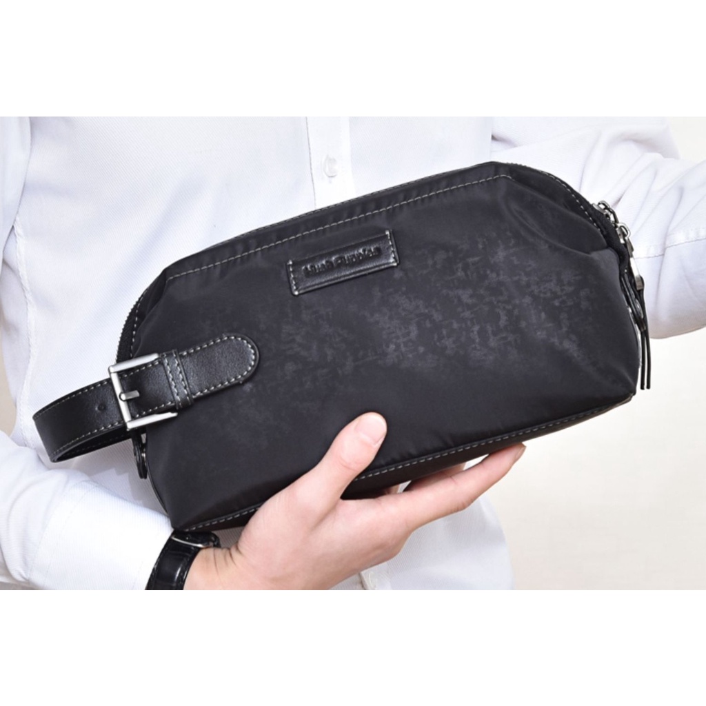 Hush Puppies 2022AUG Label Minimalist Clutch Bag for men Shopee Malaysia
