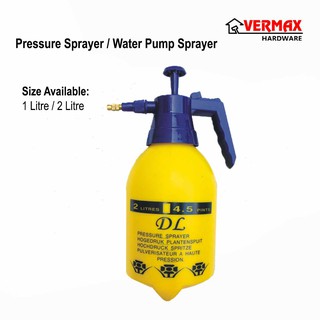 [Original Deluxe] 1L / 2L Pressure Sprayer Water Pump Quality / Gardening / Cleaning Spray / Penyembur Racun Pam Botol