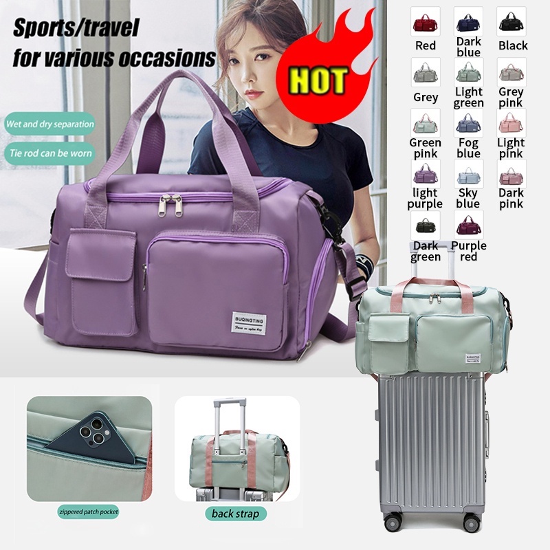TLTB040_Franklin Hand Carry Travel Bag Duffel Bag Gym Bag Luggage Bag ...