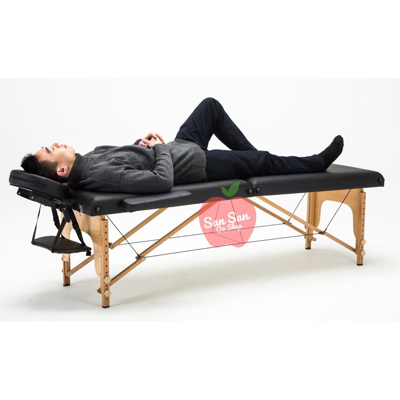 Ready Stock Premium 2 Section Lightweight Portable Massage Bed