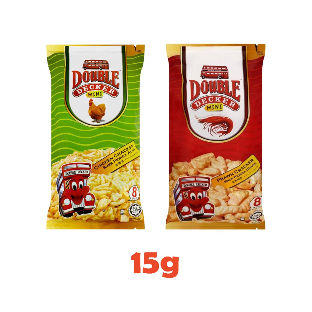 Double Decker Mini 15g Prawn Chicken