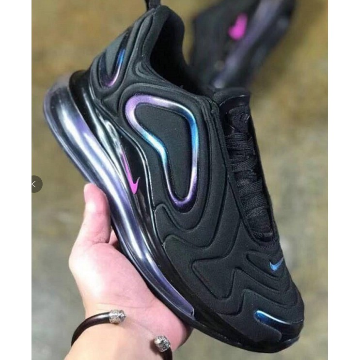 nike 720 purple and black