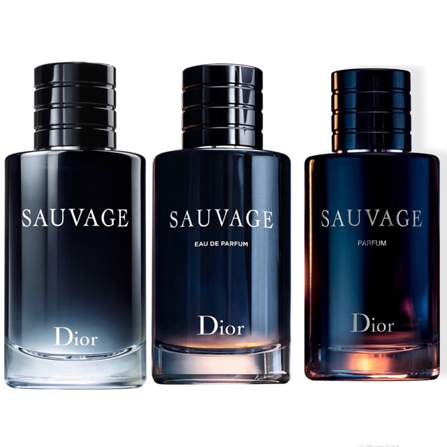 sauvage edt edp parfum