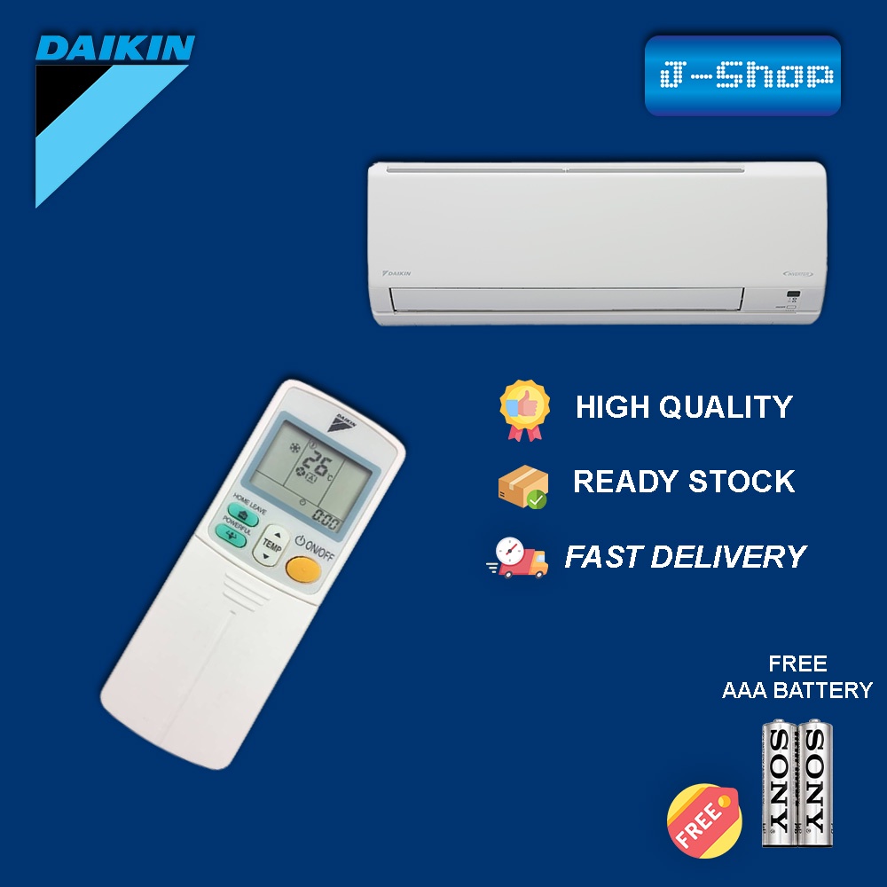 DAIKIN HOME LEAVE Aircond Remote Control Air Conditioner Remote [FREE