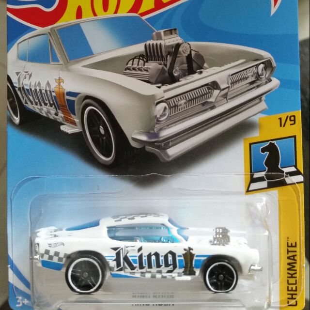 hot wheels king kuda white