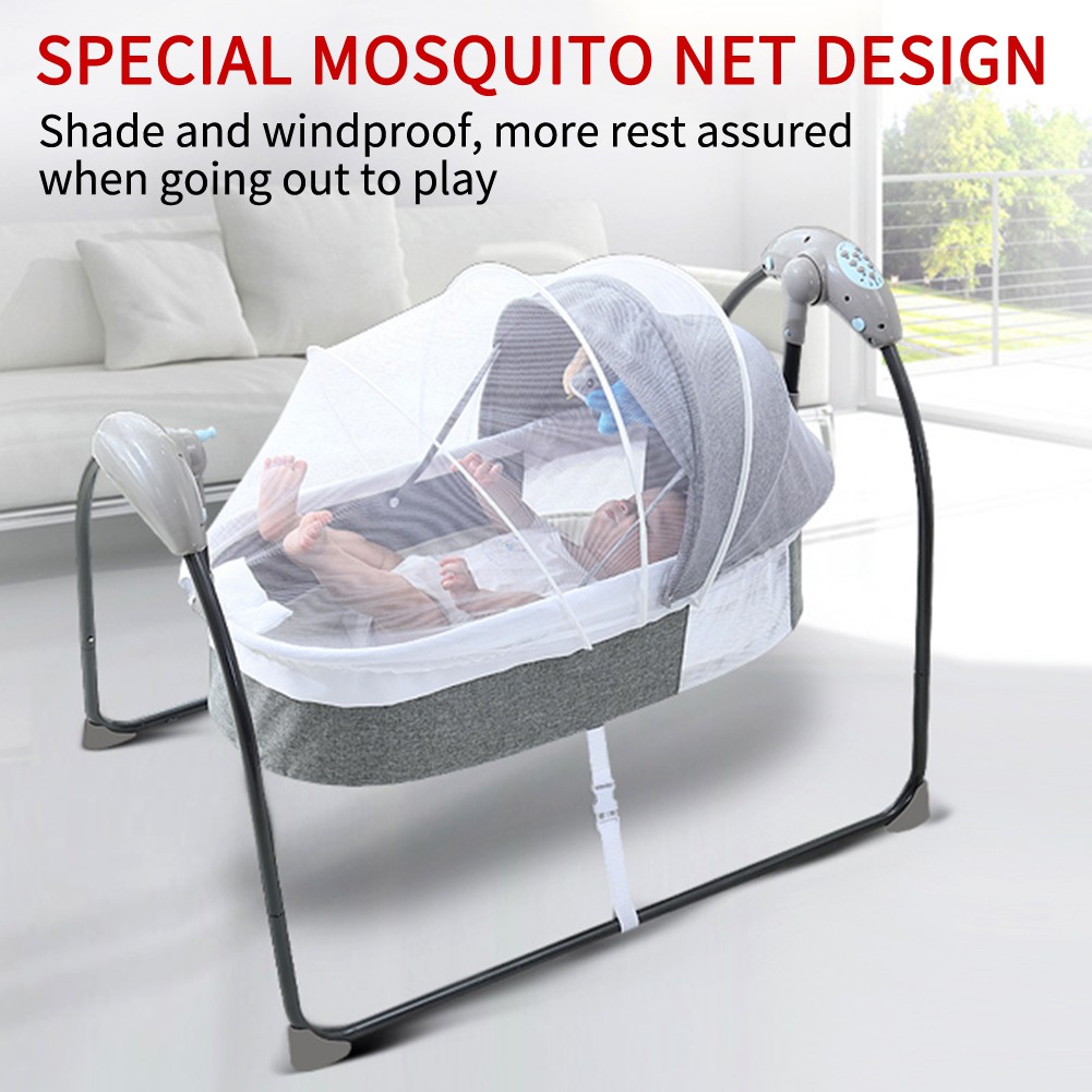 baby electric swing bed