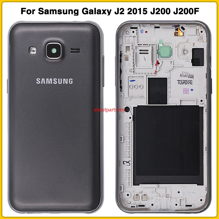 Ebm For Samsung Galaxy J2 15 J0 J0f J0g Battery Back Cover Mid Middle Frame Cover Shopee Malaysia