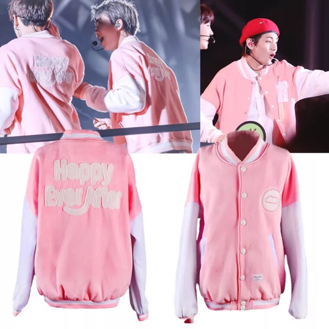 Bts 4th Muster Happy Ever After Baseball Jacket Shopee Malaysia