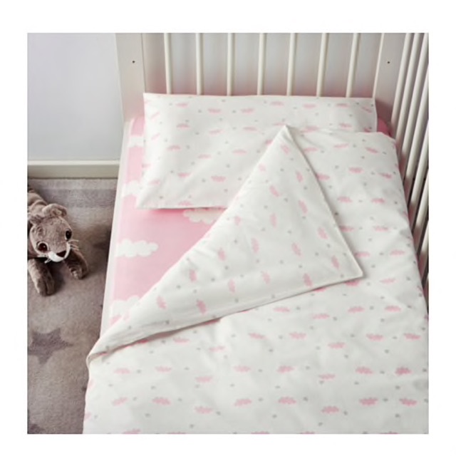 ikea baby cot bed sheet