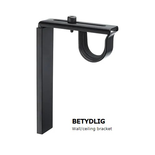 Wall Ceiling Bracket For Curtain Rod Betydlig Shopee Malaysia