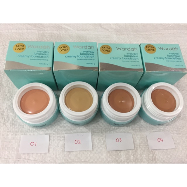 Wardah Everyday Luminous Creamy Foundation 8 Gr Shopee Malaysia