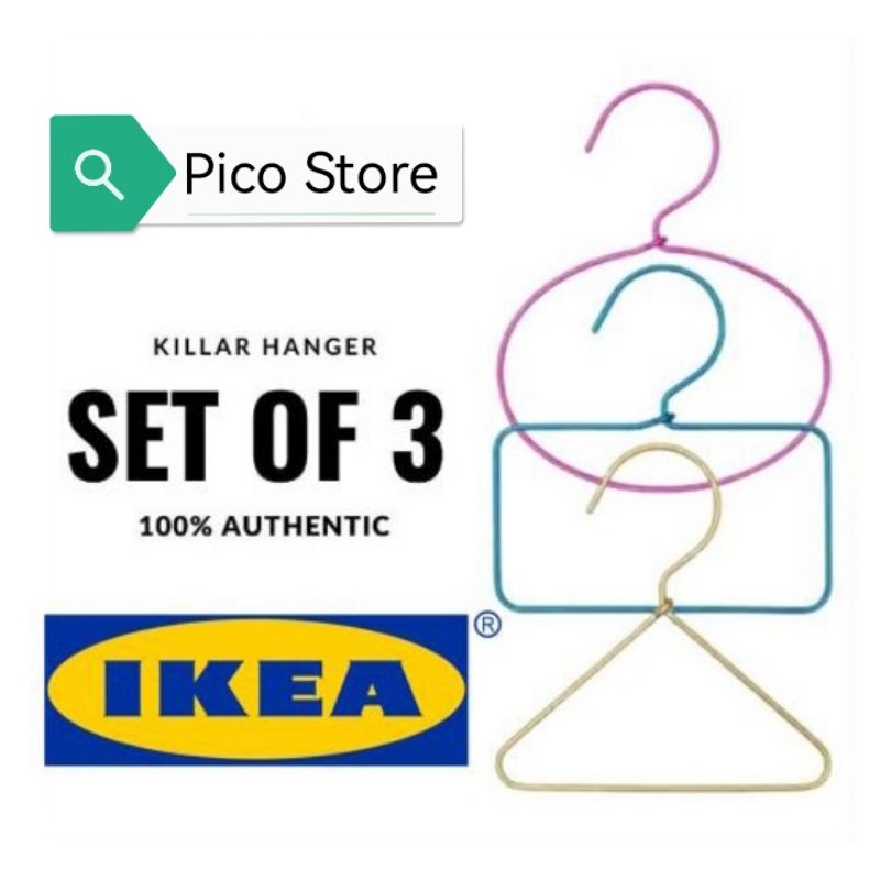 IKEA Killar Small Meltallic Aluminium HangerShawl, Bawal, Hijab, Scarf