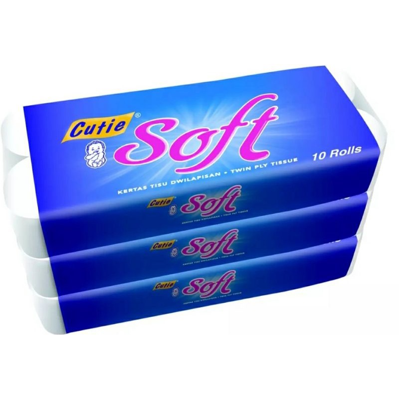 Cutie Soft Toilet Roll 30R/bag Shopee Malaysia