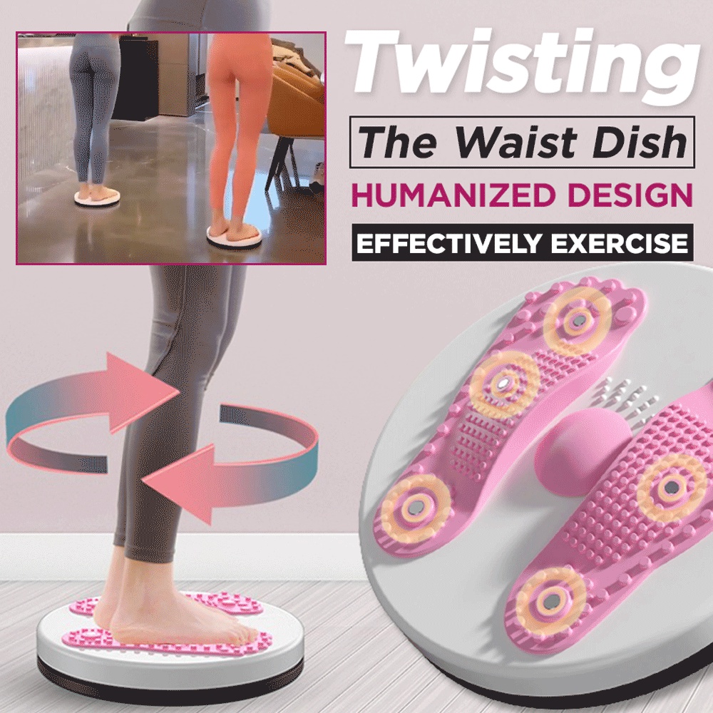 Waist Twisting Plate Foot Massage Twister Disc Balance Board for Gym Fitness Body Shaping Slimming