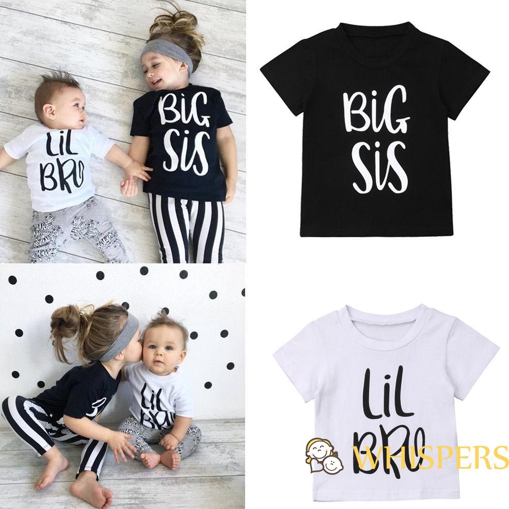 Sister tee MISSY Tan Tshirt Pima Cotton Matching Sibling Shirts Baby MISSY Shirt Baby Sis Shirt Baby Sister Shirt Big Sis shirt Kleding Unisex kinderkleding Tops & T-shirts T-shirts 