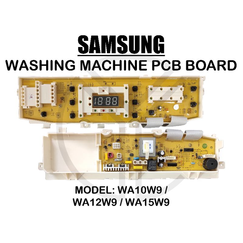 SAMSUNG WA10W9 / WA12W9 / WA15W9 Washing Machine PCB Board | Shopee ...