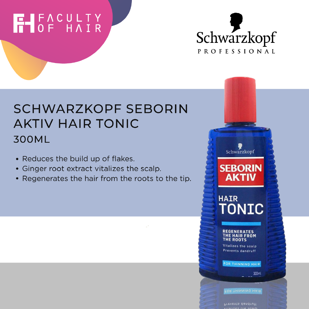 Original Schwarzkopf Seborin Aktiv Hair Tonic 300ml Shopee Malaysia