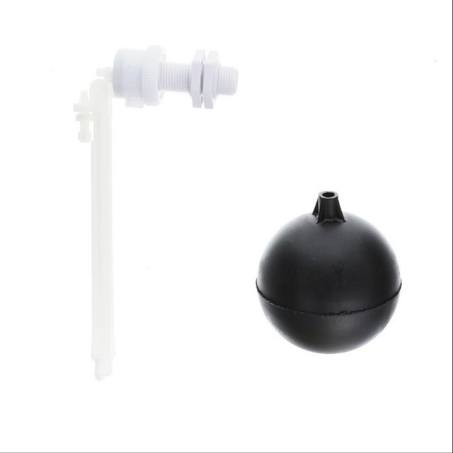TOILET CISTERN PVC INLET FLOAT VALVE C/W FLOAT BALL 5'' 7'' 9