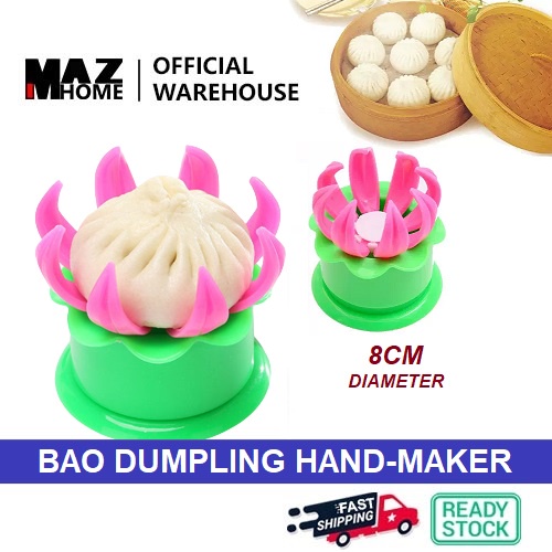 Pao Mould Acuan Pao Acuan Pau Maker Bun Dumpling Mold Dimsum Bao Pastry Printing Tool Pembuat Pau Kuih 小笼包摸具肉包子模神器