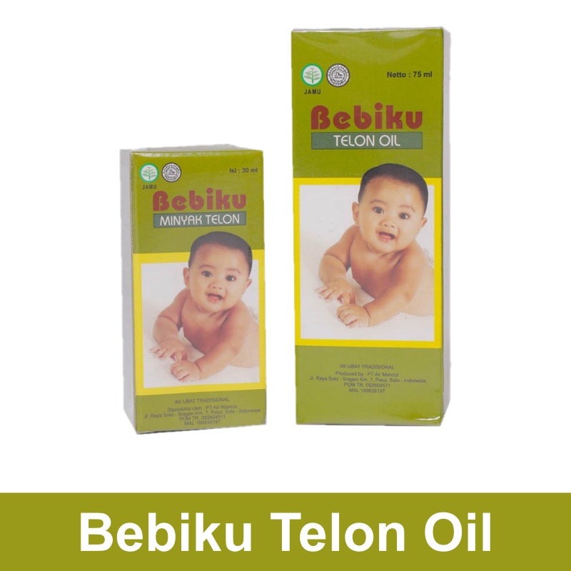 Bebiku Telon Oil Minyak Telon Bebiku (75ml/30ml