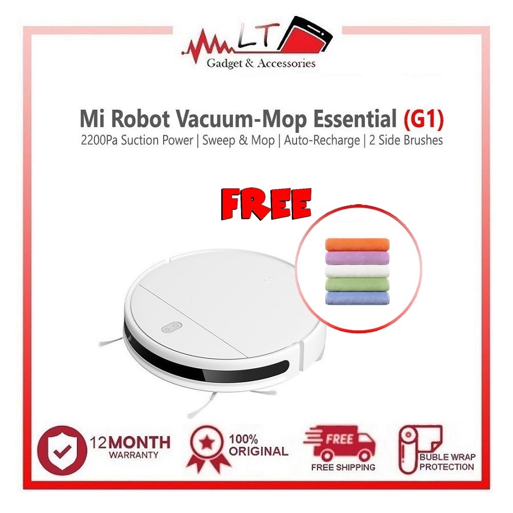 [Global] Xiaomi Mi Robot Vacuum Mop Essential G1 (2in1 Sweep & Mop