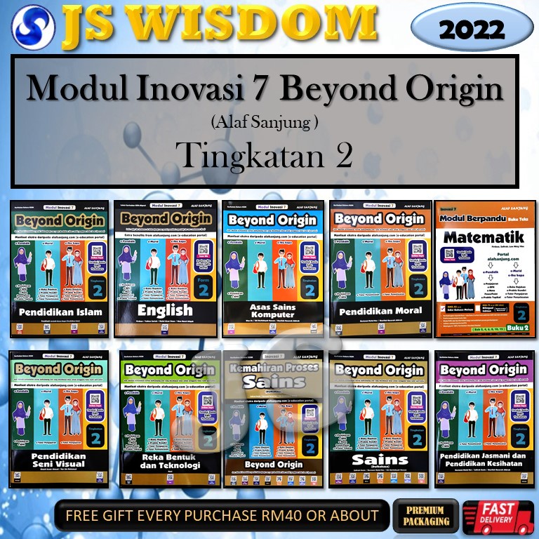 2022 Modul Inovasi 7 Beyond Origin Tingkatan 2 (Alaf Sanjung )  Shopee