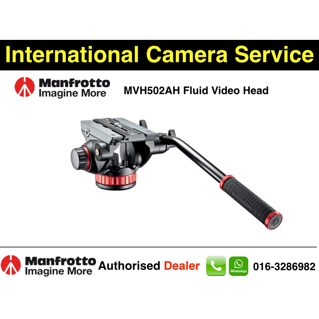 Manfrotto MVH502AH 502 Pro Video Head Flat Base | Shopee Malaysia