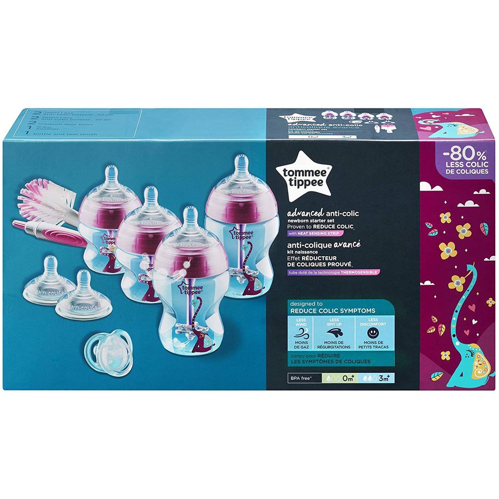 tommee tippee anti colic starter kit