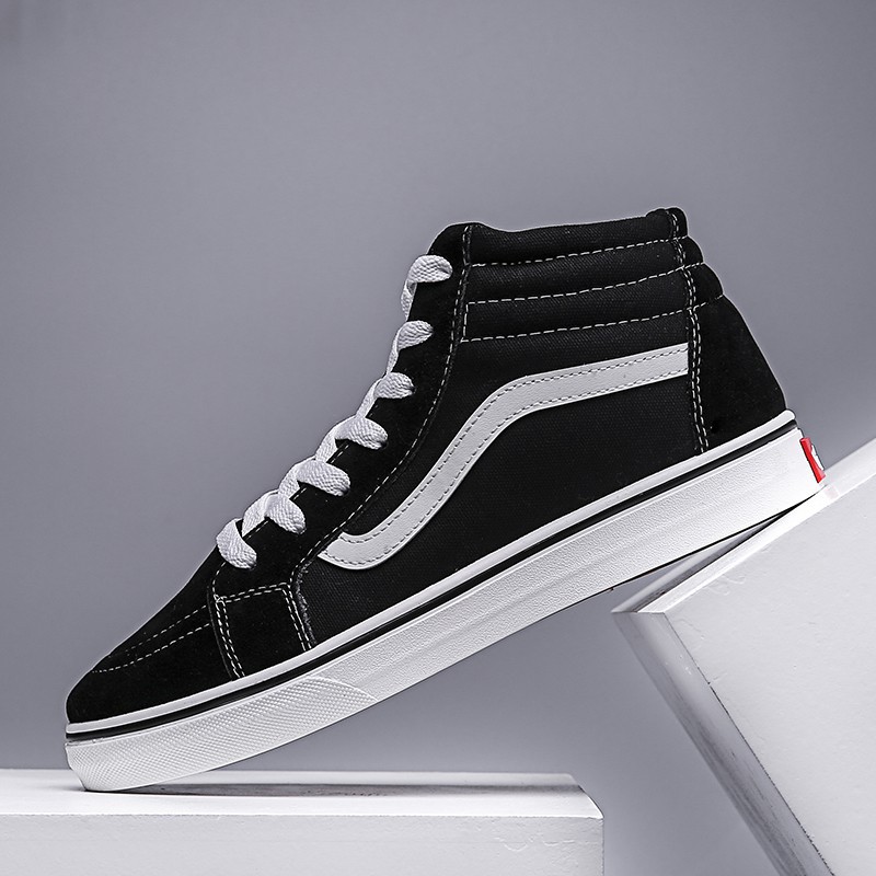 vans old skool black high cut