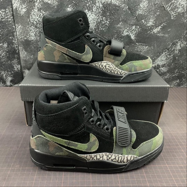 air jordan legacy 312 camo green