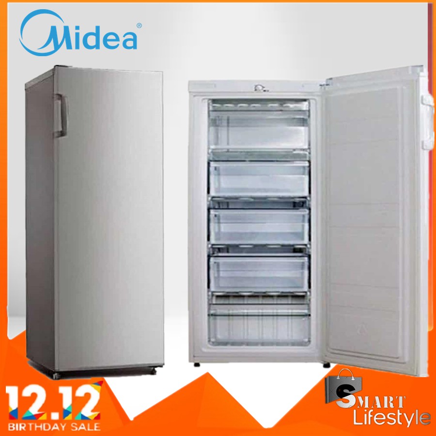 MIDEA 188L Upright Freezer MUF208SD Shopee Malaysia